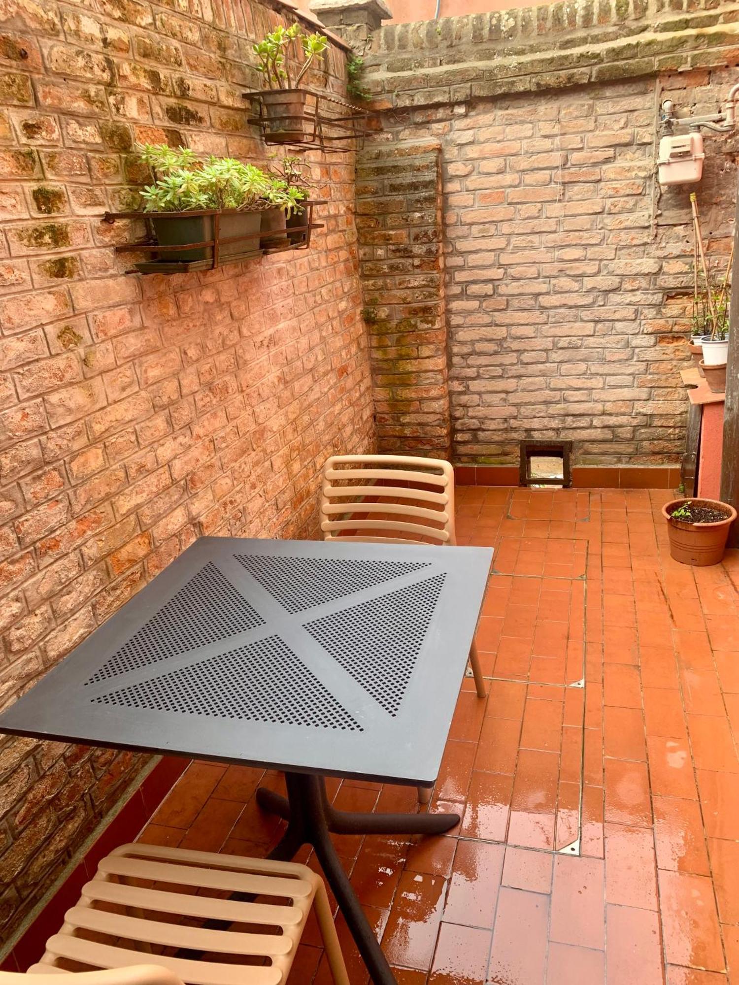 Appartamento Con Cortile Venedig Exterior foto